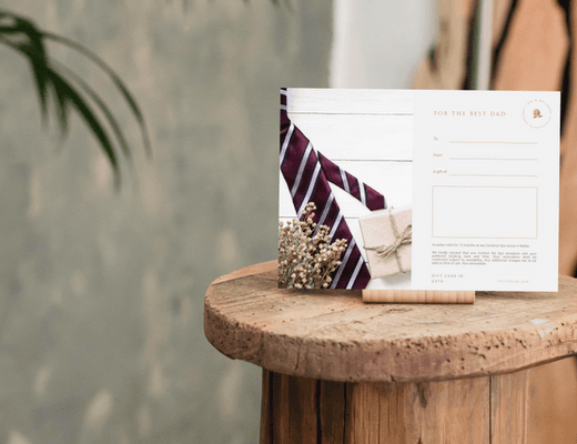Father's Day gift card occasion at Carisma Slimming Malta